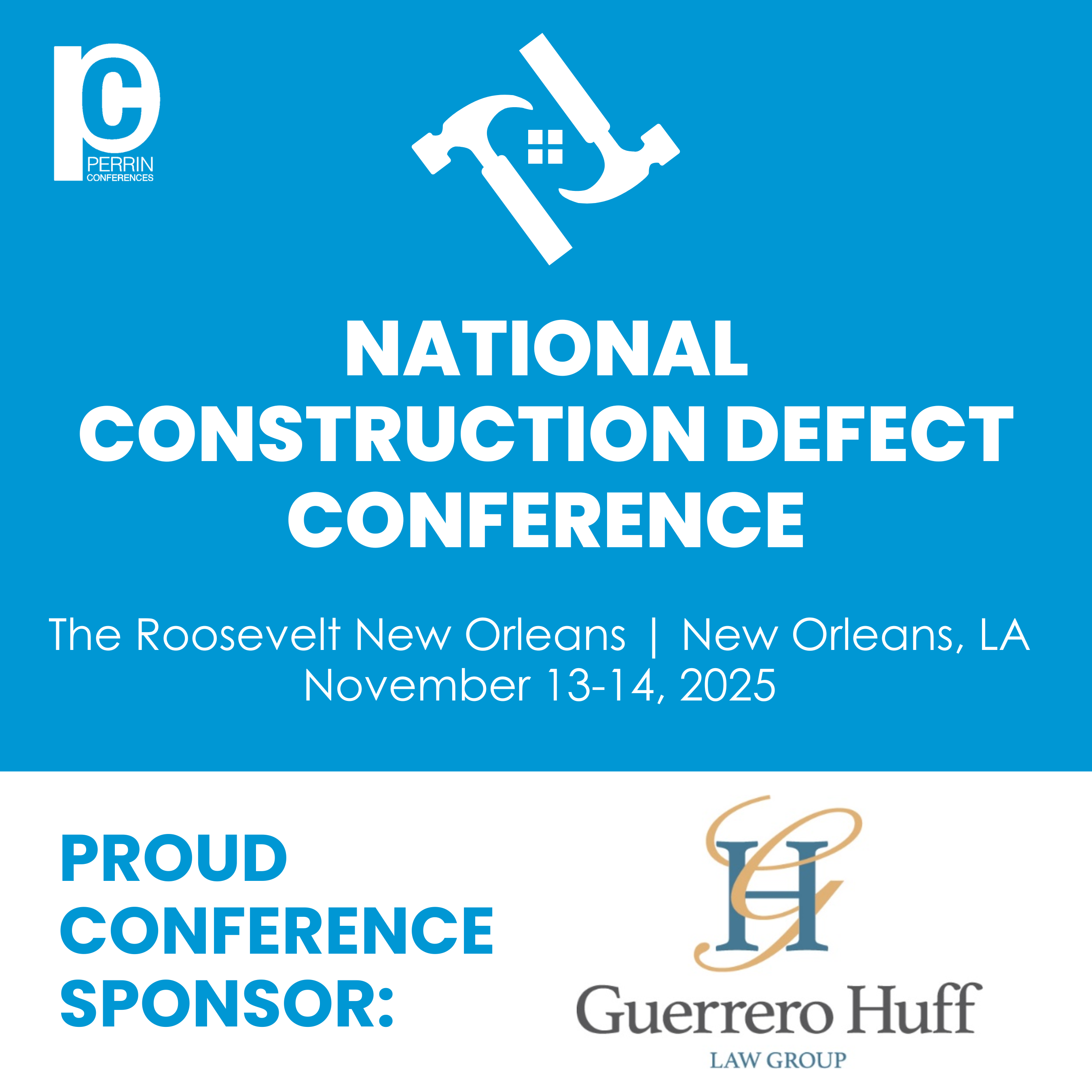 Guerrero Huff Perrin CD Proud Conference Sponsor